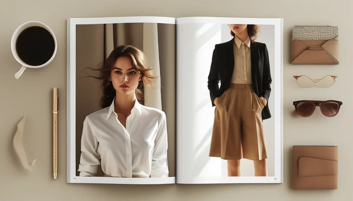 Styling flat lay