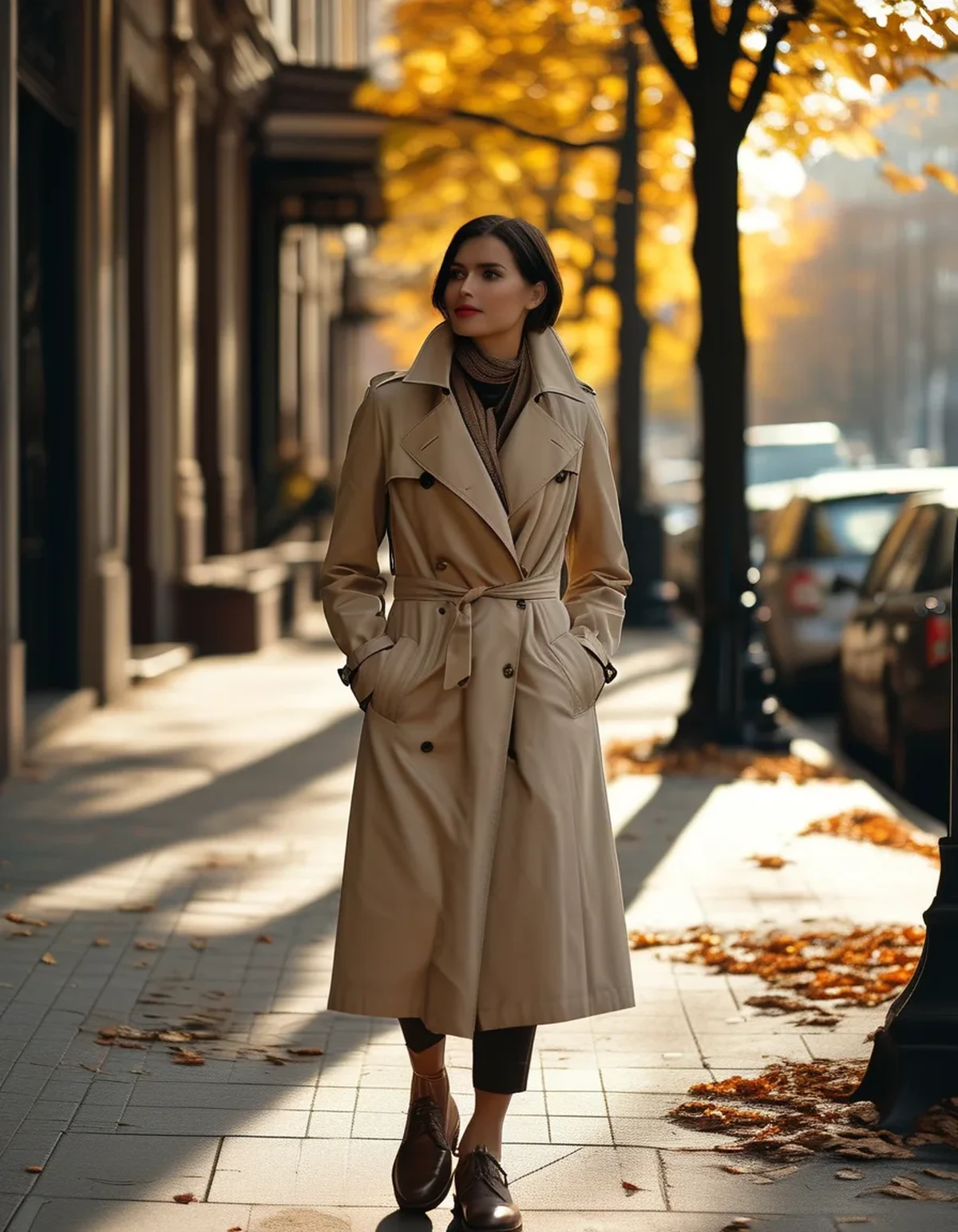 Why Your First Autumn Coat Looks Wrong With the Shoes You Still Have On