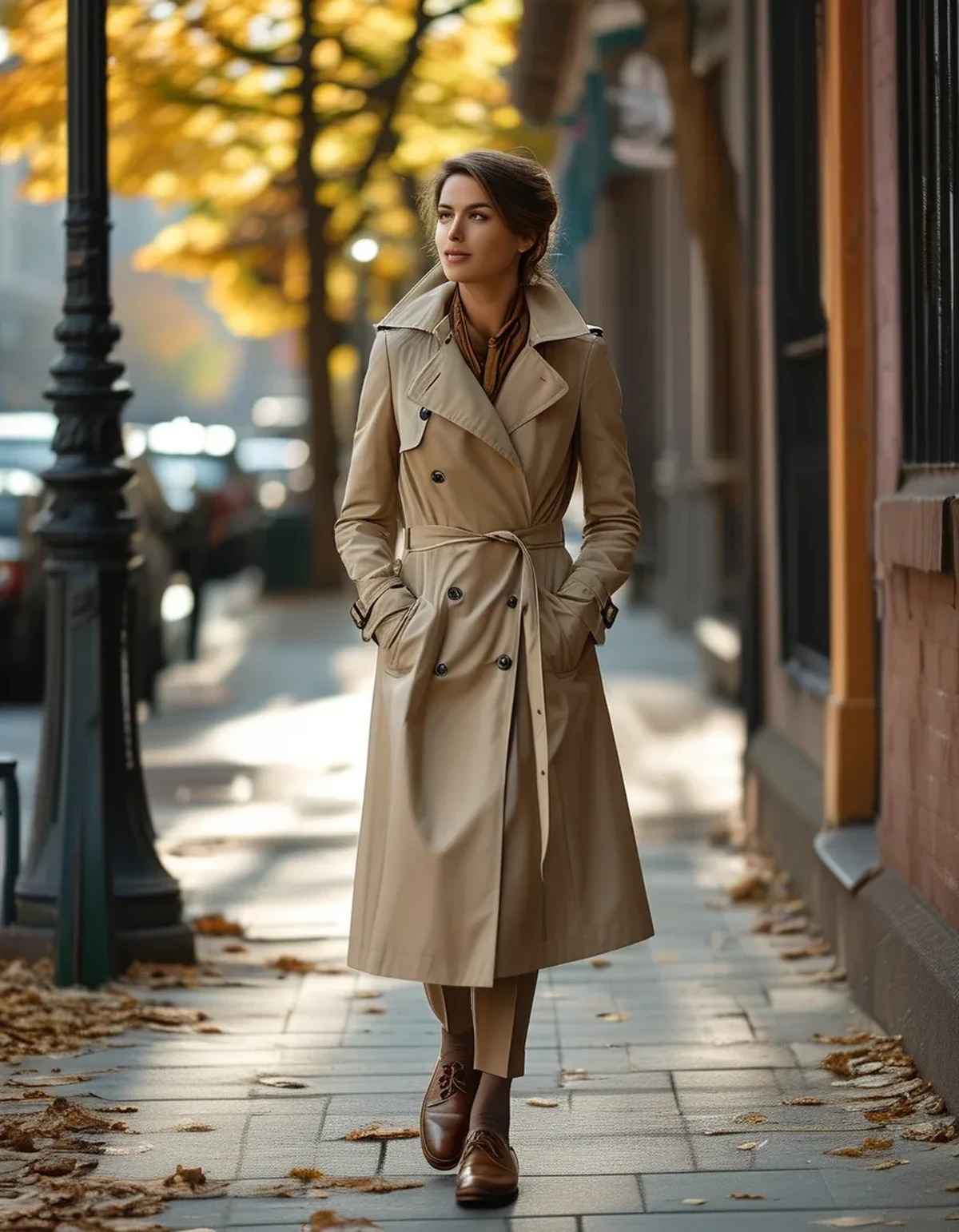 Why Your First Autumn Coat Looks Wrong With the Shoes You Still Have On